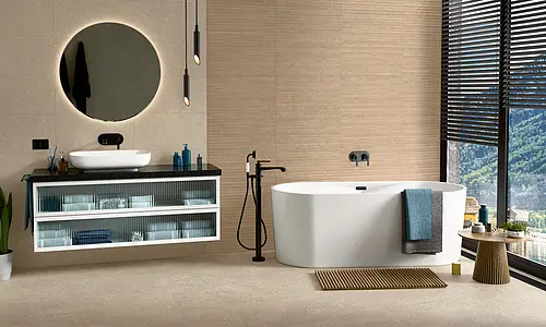 Background tile, Effect other stones, Color beige, Ceramics, 30x60 cm, Finish matte