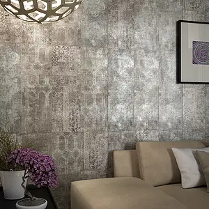 Background tile, Color grey, Ceramics, 29.5x90 cm, Finish matte