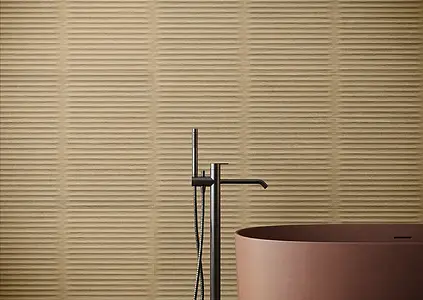 Background tile, Effect wood, Color beige, Glazed porcelain stoneware, 60x120 cm, Finish matte