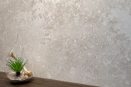 Background tile, Effect concrete, Color grey, Glazed porcelain stoneware, 60x120 cm, Finish matte