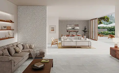 Background tile, Effect other stones, Color grey, Glazed porcelain stoneware, 30x60 cm, Finish matte