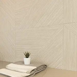 Background tile, Effect wood, Color beige, Glazed porcelain stoneware, 60x120 cm, Finish matte