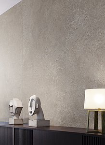 Hintergrundfliesen, Optik andere steine, Farbe beige, Glasiertes Feinsteinzeug, 120x280 cm, Oberfläche matte