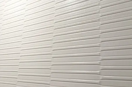 Background tile, Color white, Ceramics, 29.5x90 cm, Finish matte