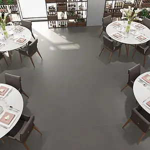 Background tile, Effect concrete, Color grey, Glazed porcelain stoneware, 90x90 cm, Finish antislip