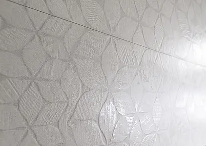Background tile, Effect concrete, Color white, Ceramics, 30x90 cm, Finish matte