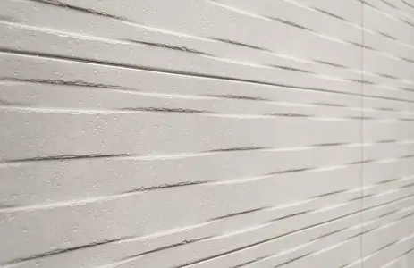 Azulejo base, Efecto hormigón, Color blanco, Cerámica, 20x60 cm, Acabado mate