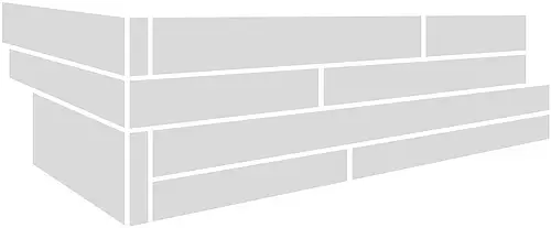 NovaBell Ceramiche, BrickUp, BKPA16_BkpAngolo11X28H.16 Ocean Travertino Storm