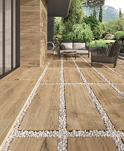 Eiche Porcelain Tiles produced by NovaBell Ceramiche, Wood effect