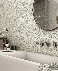 Imperial Venice Porcelain Tiles produced by NovaBell Ceramiche, Terrazzo effect