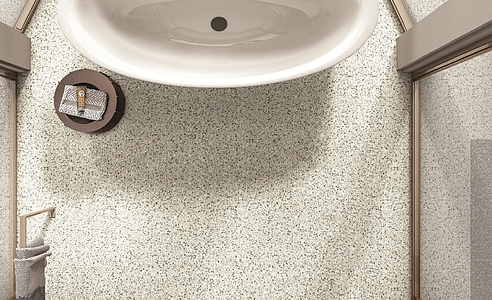 Imperial Venice Porcelain Tiles produced by NovaBell Ceramiche, Terrazzo effect