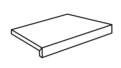 NovaBell Ceramiche, Lumière, LMRL6065_Lmr Gradino Elle x6,5 Ambra 20mm