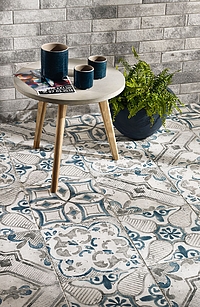 Materia Porcelain Tiles produced by NovaBell Ceramiche, Style patchwork,handmade, Terracotta, brick effect