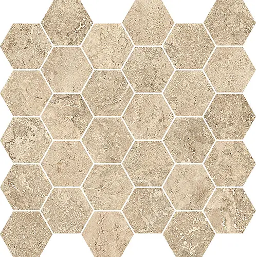 NovaBell Ceramiche, Thermae, TRM336N_TrmEsagonaCaramel