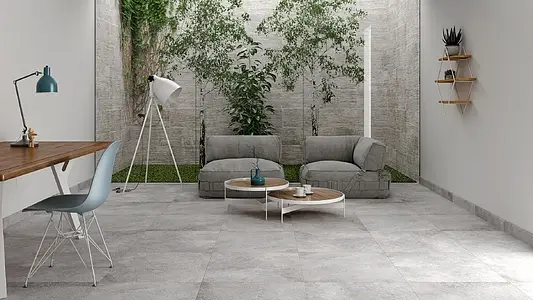 Background tile, Effect other stones, Color grey, Glazed porcelain stoneware, 45x45 cm, Finish matte