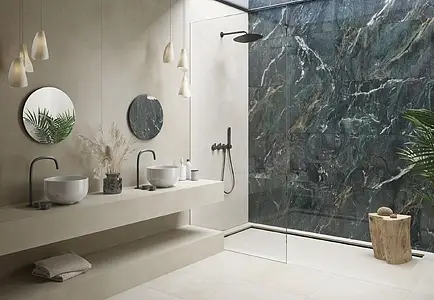 Background tile, Effect other marbles, Color green, Glazed porcelain stoneware, 60x120 cm, Finish polished