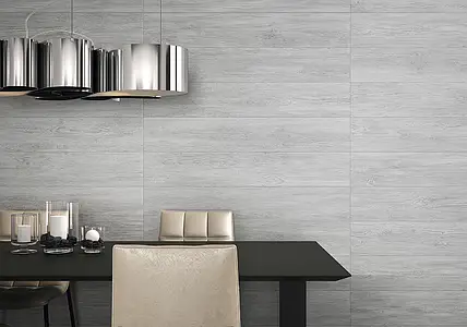 Background tile, Effect wood, Color grey, Unglazed porcelain stoneware, 20x120 cm, Finish matte