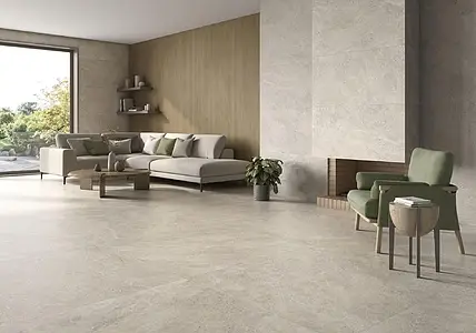 Background tile, Effect wood, Color brown, Glazed porcelain stoneware, 120x280 cm, Finish matte