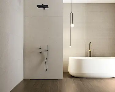 Background tile, Effect wood, Color brown, Glazed porcelain stoneware, 20x120 cm, Finish matte