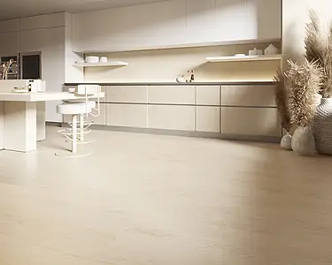 Background tile, Effect wood, Color beige, Glazed porcelain stoneware, 30x180 cm, Finish matte