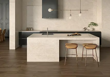 Background tile, Effect wood, Color brown, Glazed porcelain stoneware, 20x120 cm, Finish matte