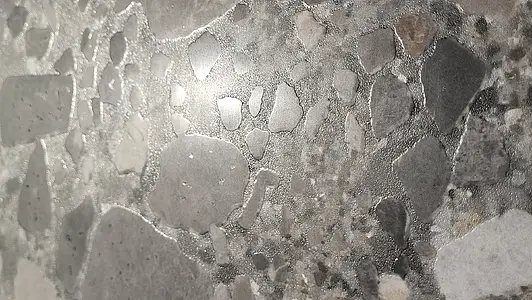 Carrelage, Effet ceppo di gré, Teinte grise, Grès cérame émaillé, 60x120 cm, Surface Satinée