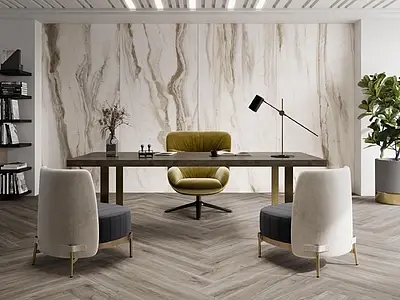 Background tile, Effect wood, Color grey, Unglazed porcelain stoneware, 25x150 cm, Finish matte