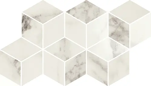 Panaria Ceramica, Eternity, PGZENK0_MosKubicArabesquePearlLux