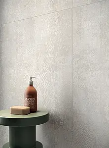 Hintergrundfliesen, Optik beton, Farbe graue, Unglasiertes Feinsteinzeug, 60x120 cm, Oberfläche rutschfeste
