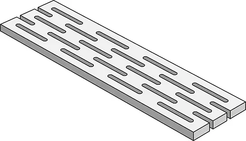 Panaria Ceramica, La Matiere, PG1LMZ4_LaMatiereGrigliaTalcStr20Mm