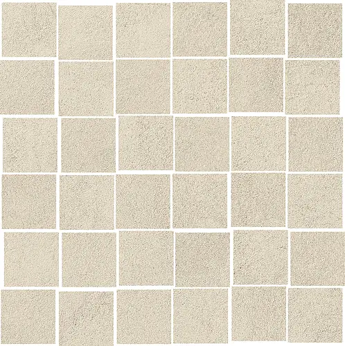 Panaria Ceramica, La Matiere, PGZLM30_LaMatiereMosaicoSableNatRtt