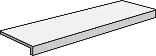 Panaria Ceramica, Nuance, PGDN110_GrdBorPlusCendre