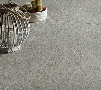 Background tile, Effect limestone,other stones, Color grey, Unglazed porcelain stoneware, 60x120 cm, Finish antislip