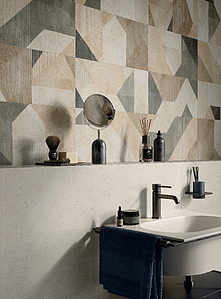 Background tile, Effect limestone,other stones, Color beige, Ceramics, 30x60 cm, Finish matte