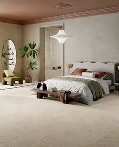 Background tile, Effect other stones, Color beige, Glazed porcelain stoneware, 60x120 cm, Finish antislip