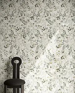Grundflise, Farve med flere farver, Glaseret porcelænsstentøj, 60x120 cm, Overflade skridsikker