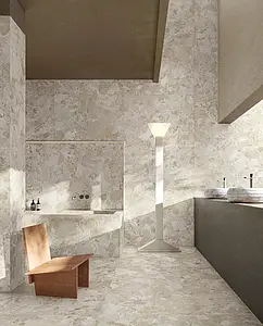 Background tile, Effect other stones, Color beige, Glazed porcelain stoneware, 120x120 cm, Finish antislip