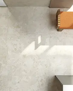 Background tile, Effect other stones, Color beige, Glazed porcelain stoneware, 120x120 cm, Finish antislip