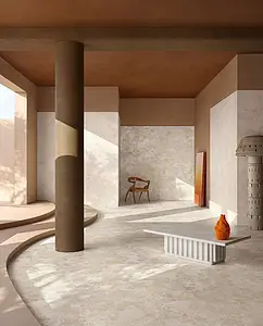 Background tile, Effect other stones, Color beige, Glazed porcelain stoneware, 120x120 cm, Finish antislip