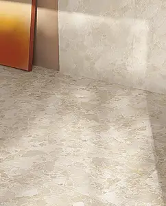 Background tile, Effect other stones, Color beige, Glazed porcelain stoneware, 120x120 cm, Finish antislip