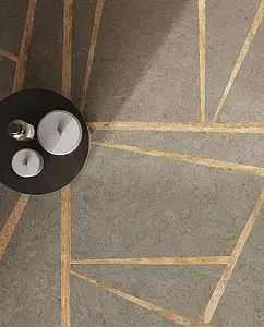 Background tile, Effect wood,other stones, Color brown, Glazed porcelain stoneware, 120x120 cm, Finish antislip