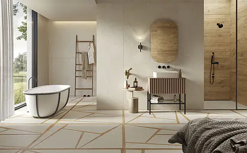 Background tile, Effect wood, Color brown, Unglazed porcelain stoneware, 20x120 cm, Finish matte