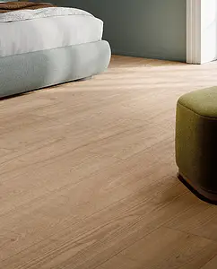 Background tile, Effect wood, Color beige, Glazed porcelain stoneware, 26.5x180 cm, Finish Textured