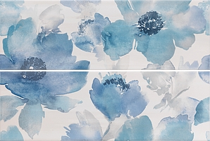 PSUD22 Inserto Petali Blu A+B Paul Ceramiche Studio
