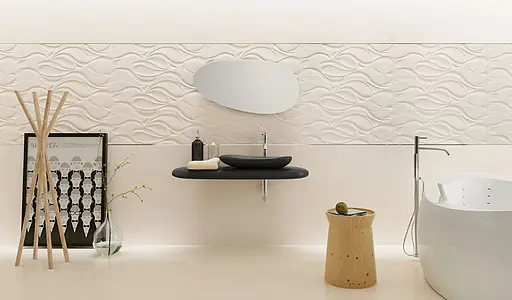 Background tile, Effect stone,other stones, Color beige, Ceramics, 32x90 cm, Finish matte