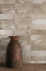 Piastrella di fondo, Ceramica, 20x40 cm, Superficie opaca