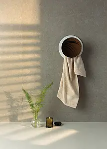Background tile, Effect limestone, Color beige, Unglazed porcelain stoneware, 100x260 cm, Finish matte