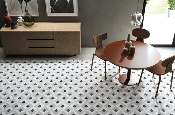 La collection grès cérame Lido fabrication de Peronda, 0, Effet imitation carreaux de ciment,terrazzo