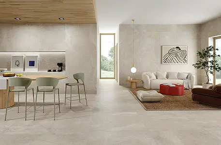Background tile, Effect other stones, Color beige, Unglazed porcelain stoneware, 100x100 cm, Finish matte
