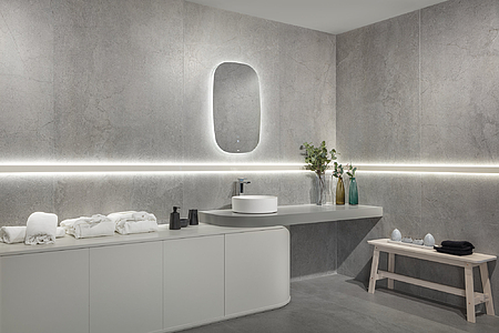Lucca Ceramic Tiles produced by Peronda, Stone effect